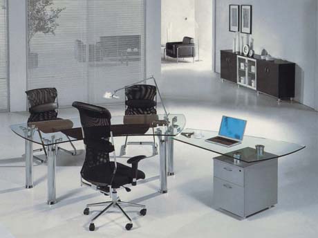 Office Desk|Glass Executive Desk|Office Furniture|Glass Executive Desk|������̨|�����칫��|�����칫̨ CG-BLBT-12
